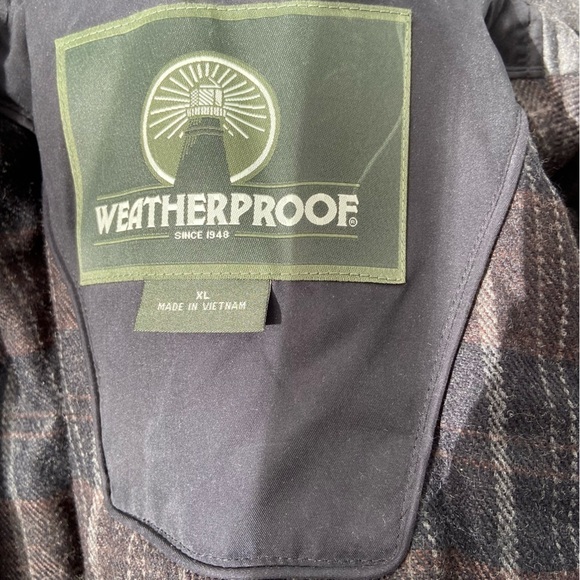 weatherproof Garment winter microfiber bomber jacket. Lined zippered pockets. - Picture 8 of 12